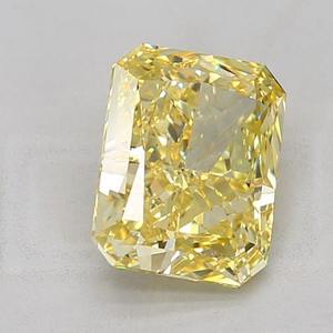 เพชรเม็ดเดี่ยวสีเหลืองเข้มแฟนซี น้ำหนัก 6.15 กะรัต ระดับความสะอาด VS2 สำหรับทำเครื่องประดับ - Product Image 1