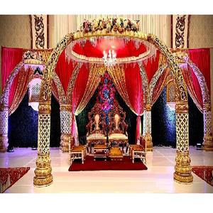Sri Lankan Style <b>Elephant</b> Teeth Wedding Mandap <b>Decor</b> Luxury Traditional Fiber <b>Elephant</b> Tusk Mandap Trending Wedding Mandap <b>Decor</b> - Product Image 1