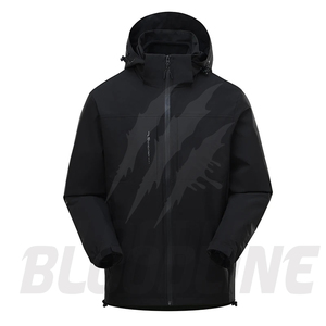 Men's Color Blocking <b>Waterproof</b> Breathable Windproof Eco-Friendly Quick Dry Puffer <b>Jacket</b> Zipper Closure Formal Winter Regular - Product Image 1