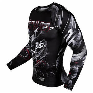 MMA BJJ Training Compression Wear Customizedised Rash Guard and Shorts Combo Sublimated Kit Jiu Jitsu Kimono Kimono de Jiu Jitsu - Product Image 4