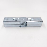 Support de collier de serrage personnalisé avec pince réglable Clip carré Système de mesure en pouces pour tuyaux