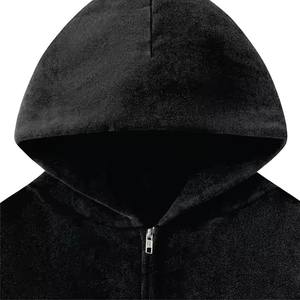 Nouveau style 2025 – Sweat à capuche zippé pour homme, en coton/polyester, idéal pour l'extérieur en hiver – Dernière conception - Product Image 5