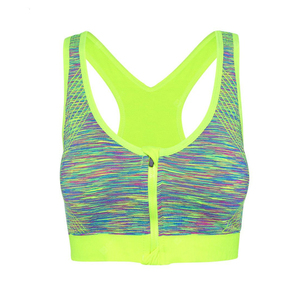 Sujetador deportivo, Top corto para mujer, secado rápido, estampado sublimado, tiras, Spandex, gimnasio, Fitness, Yoga, ligero, de talla grande, Haus Industries - Product Image 4