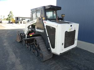 Chargeuse compacte TEREX PT75 SKDI d'occasion 2017, qualité OEM, chenilles en caoutchouc ASV MTL, 15"x4"x42A, pompe hydraulique KYB, moteur - Product Image 5