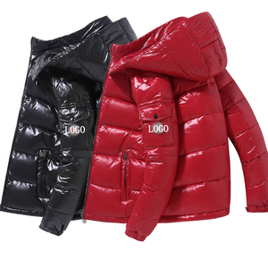 Toile tissu personnalisé léger doudoune compressible chaud doudoune bouffante pour hommes femmes vêtements hommes vestes bouffantes - Product Image 4
