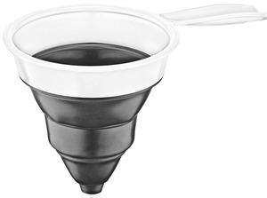 Embudo de silicona duradero para ahorrar espacio de alta calidad Afossa, mango plegable, embudo de cocina plegable, uso de fábrica para cocinar alimentos - Product Image 3