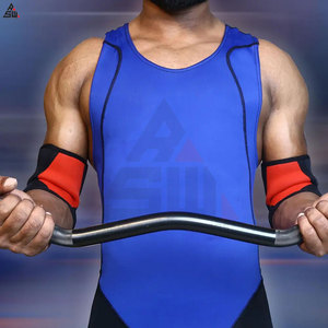 New Style <b>Men</b> Gym <b>Singlet</b> Stringer Muscle Fit Tank Tops Breathable Knitted 100% Cotton Custom Design Fitness Workout Shirt - Product Image 3