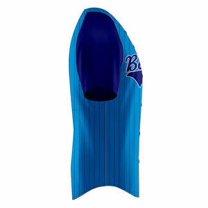 Camiseta de béisbol personalizada con estampado de nombre, jersey de béisbol barato sublimado de poliéster sublimado OEM, camiseta de béisbol en blanco personalizada - Product Image 3