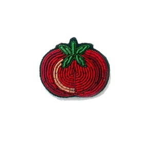 Broche Tamatoo de la Mejor Calidad # 0009027 Nuevo Diseño Broches de Hilo Metálico Bordados con Hermosa Decoración de Encaje Venta al por Mayor Precio Bajo - Product Image 1