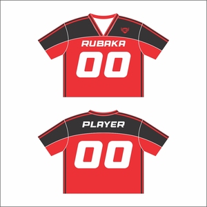 เสื้อถักคอตตอนพิมพ์ลายทางคอวีเสื้อเบสบอลผ้าคอตตอนทรงโอเวอร์ไซส์ - Product Image 3