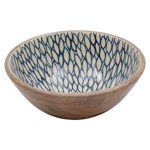 Grossiste de saladier en bois Design attrayant Bol de service fait à la main Bol de service en bois classique élégant et fantaisie - Product Image 1