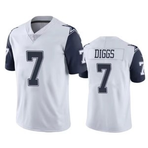 Nouveaux maillots de football américain en sublimation, respirants, grande taille, antibactériens, séchage rapide, tissu 100% polyester - Product Image 4