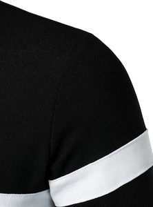 Polo elegante para hombre con etiqueta privada logotipo personalizado manga corta verano moda cómoda mezcla de algodón ropa informal - Product Image 3