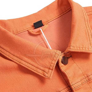 OEM Service Hot Selling Men <b>Jeans</b> Jacket With Custom Made Design Men <b>Jeans</b> Jacket In Adult Size - Product Image 3