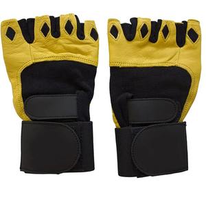 Guantes de fitness para gimnasio con logotipo personalizado de alta calidad, Material de cuero de primera calidad, Mejor Tarifa, nuevo estilo deportivo al aire libre, venta al por mayor - Product Image 4