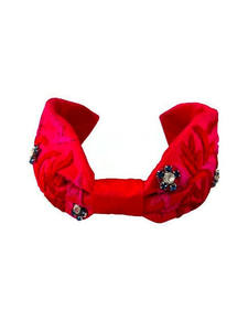 Best Soft <b>Padded</b> Fabric-wrapped Base Premium Boutique Export-quality Finish Luxury Handmade Beaded Embellished Accessory - Product Image 2