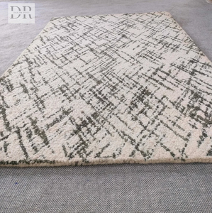 100% nouvelle-zélande laine tissé à la main de haute qualité touffetage tapis taille personnalisée pour salle à manger cuisine salon maison sol utiliser - Product Image 3