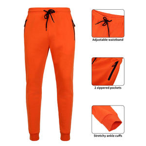 Ensemble de sweat à capuche de marque avec impression gaufrée et bouffante Logo personnalisable pour vêtements de sport d'hiver Teint en couleur unie - Product Image 4