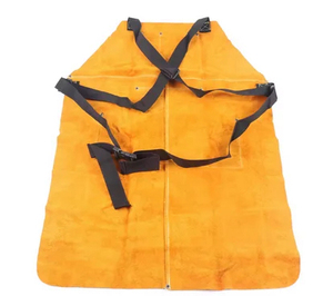 Delantal de soldadura de cuero Delantal de soldadura de trabajo pesado con logotipo de cuero para hombres para soldadores Carpintería - Product Image 1