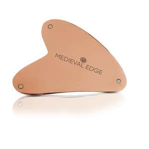 Masajeador Facial Gua Sha de cobre magnético de la mejor calidad, la empresa india más grande, mejora de la piel antienvejecimiento para el flujo sanguíneo mejorado - Product Image 1