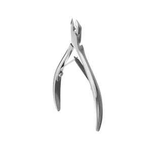 Top Quality Cuticle Nail Nipper Double Spring With Thin Blades Metal Steel Plain Handle Nail Nipper With Double Spring - Product Image 2