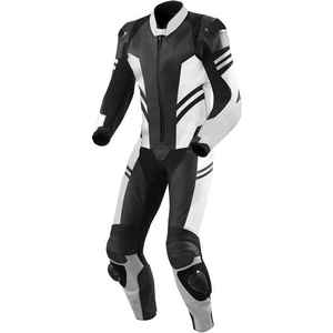 Traje de Motociclismo Personalizado para Hombre, Transpirable, Cortavientos, Impermeable, Tallas Grandes, Protecciones con Certificación CE, Cuero Vacuno, para Todas las Estaciones - Product Image 3