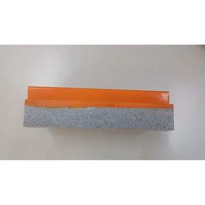 Disque de polissage diamanté Fickert à liant résineux, grain 80, forme rectangulaire, haute dureté, 130 mm, pour granit - Product Image 4