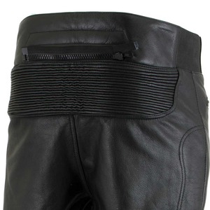 2024 mejor venta precio razonable cuero hombres Cargo pantalón hecho a medida cuero hombres Cargo pantalón de alta calidad - Product Image 5