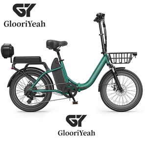 Bicicleta Eléctrica Plegable GYebike GY2005 de Rusia, Mini Bicicleta Eléctrica de 500W 48V, Bicicleta Eléctrica Urbana Plegable, Bicicleta Eléctrica Económica para Adultos - Product Image 3