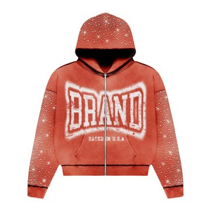 Ropa de entrenamiento para correr de marca propia, chándales morados para hombre, chándales personalizados de invierno transpirables - Product Image 4