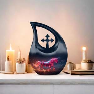 Unicorn Metal <b>Urn</b> <b>for</b> <b>Ashes</b> Women Cremation <b>Urns</b> <b>for</b> <b>Human</b> <b>Ashes</b> Mini <b>Urns</b> Adult Male Man <b>Small</b> <b>for</b> <b>Human</b> <b>Ashes</b> Custom Size - Product Image 6