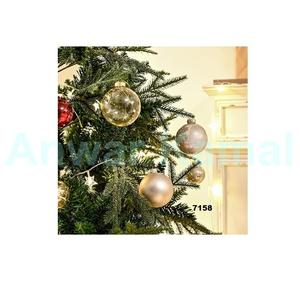 Black <b>Glass</b> <b>Christmas</b> <b>Tree</b> <b>Ornaments</b> Matte Shiny Clear Ball Decorations for Home Thanksgiving Party Holiday Gift - Product Image 3