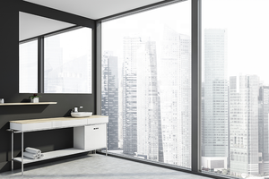 Stylish 500W Frameless Infrared Glass <b>Mirror</b> Heater Square Panel Energy-Efficient Overheat Protection Lighting for Bathrooms - Product Image 4