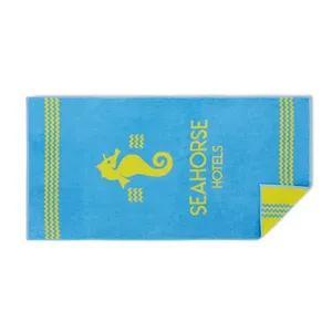 Telo Mare in Cotone Personalizzabile in 2 Colori per Merchandising Promozionale - Product Image 4
