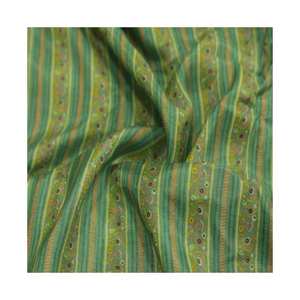 Tissu mélangé de soie de coton imprimé de haute qualité de 16mm meilleure vente nouvelle dernière pour les robes écharpes fil peigné tissé pour l'exportation - Product Image 4