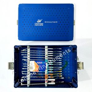 High Quality German Standard Medical Grade Stainless Steel 15-Piece Knee Arthroscopy <b>Punch</b> Kit Instruments <b>Set</b> ISO/CE Certified - Product Image 4