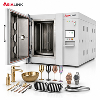 Machine de revêtement sous vide AsiaLink PVD avec pompe et moteur, système de contrôle automatique PLC pour la production de revêtements durs sur outils et moules