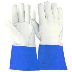 Guantes de Soldadura MIG/TIG de Cuero de Búfalo Premium 2026 con Acolchado de Algodón Resistente al Fuego y Puño Tipo Guantelete - Product Image 2