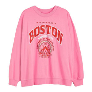 Sweat-shirt d'hiver en molleton de coton de haute qualité pour femmes, taille plus, écologique, logo frontal, col rond, uni, long pull - Product Image 1