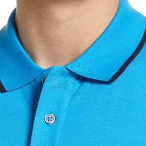 Polo personnalisé en coton et Polyester pour homme, T-Shirt de bonne qualité, fabriqué au Pakistan, à séchage rapide - Product Image 5