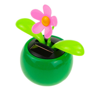 Figurine bébé solaire dansante et oscillante en forme d'insecte fleur - Product Image 4