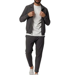 Meilleures ventes, survêtement pour homme, qualité de luxe, polyamide respirant, manches longues, logo personnalisé, tenue technique pour homme - Product Image 5