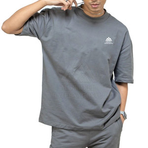 Venta caliente Precio barato Camisetas de gran tamaño para hombres Camiseta de producto de calidad premium de manga corta de la mejor calidad - Product Image 1