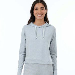 Sudadera con capucha de rendimiento atlético para mujer: tela de alta calidad que absorbe la humedad para entrenamientos y actividades al aire libre - Product Image 1