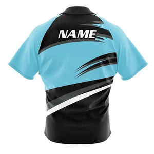 Custom High Quality 100% Polyester Retro <b>Bowling</b> Mesh Jersey Cropped Streetwear Oversized T-<b>shirts</b> - Product Image 4