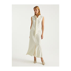 Top de Punto Satinado con Detalles de Encaje para Mujer BGN - Hecho en Turquía - Product Image 1