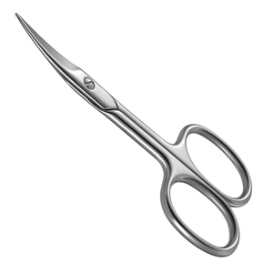 Tijeras para Cutículas de Acero Inoxidable Rectas, Alta Precisión, Profesionales, para Arte de Uñas, Duraderas, Herramienta para el Cuidado de Manicura y Pedicura - Product Image 1