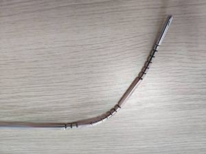 Ensemble d'instruments de poussoir à nœuds laparoscopique manuel avec embouts interchangeables, forceps chirurgicaux en acier inoxydable, norme de sécurité MOL - Product Image 4