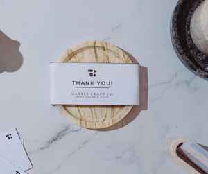 Juego de Posavasos de Mármol Century, Redondos, de Piedra Natural, para Bebidas, 4, 6, 8 Piezas, Decoración Elegante para el Hogar, Adorno para la Cocina - Product Image 5