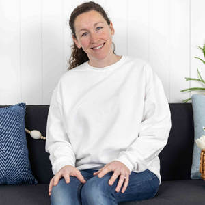 Custom Pullover Ladies OEM Wholesale Printed <b>Sweatshirts</b> Plain Brown Embroidered Thick <b>Fleece</b> <b>Sweatshirts</b> Women - Product Image 4